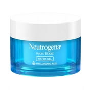 Neutrogena Hydro Boost Hyaluronic Acid Hydrating Water Gel Daily Face Moisturizer for Dry Skin, Oil-Free, Non-Comedogenic & Dye-Free Face Lotion,  1.7 oz/50 ml