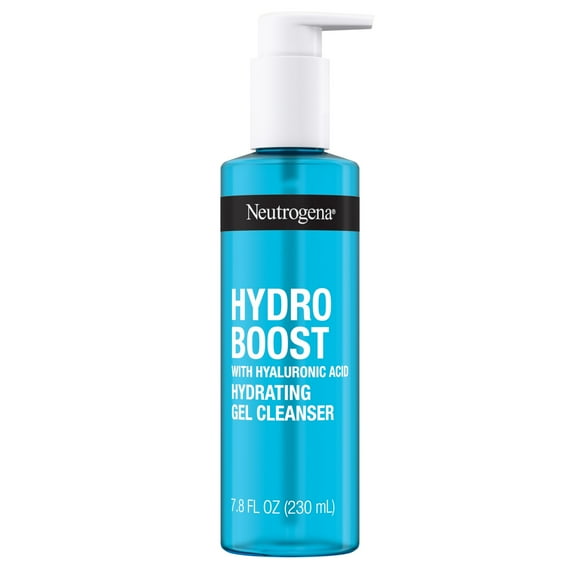 Neutrogena Hydro Boost Hydrating Hyaluronic Acid Gel Facial Cleanser and Face Wash, 7.8 oz