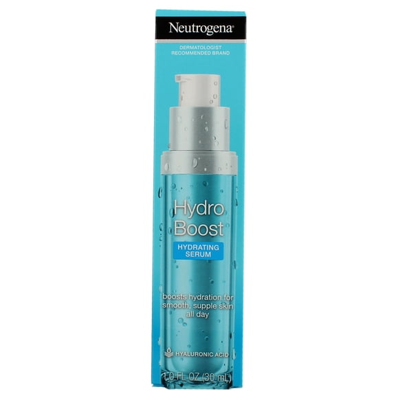 Neutrogena Hydro Boost Hydrating Serum, 1 fl oz (2 pack) (Bundle)