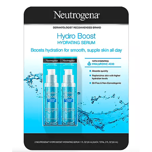 Neutrogena Hydro Boost Hydrating Serum (1 fl. oz., 2 pk.)