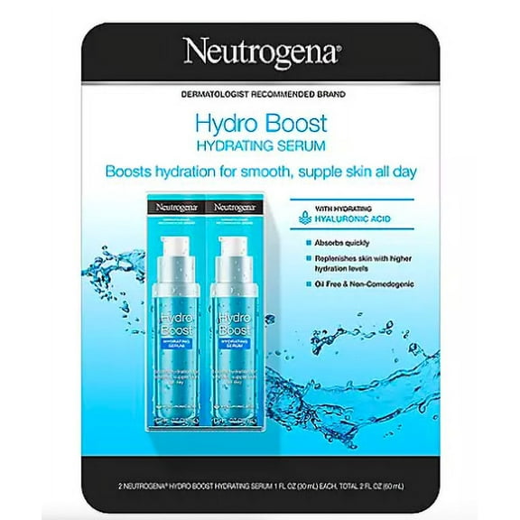 Neutrogena Hydro Boost Hydrating Serum (1 fl. oz., 2 pk.)