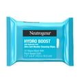 thumbnail image 1 of Neutrogena Hydro Boost Makeup Remover Wipes & Face Cleansing Towelettes, 25 Count, 1 of 11