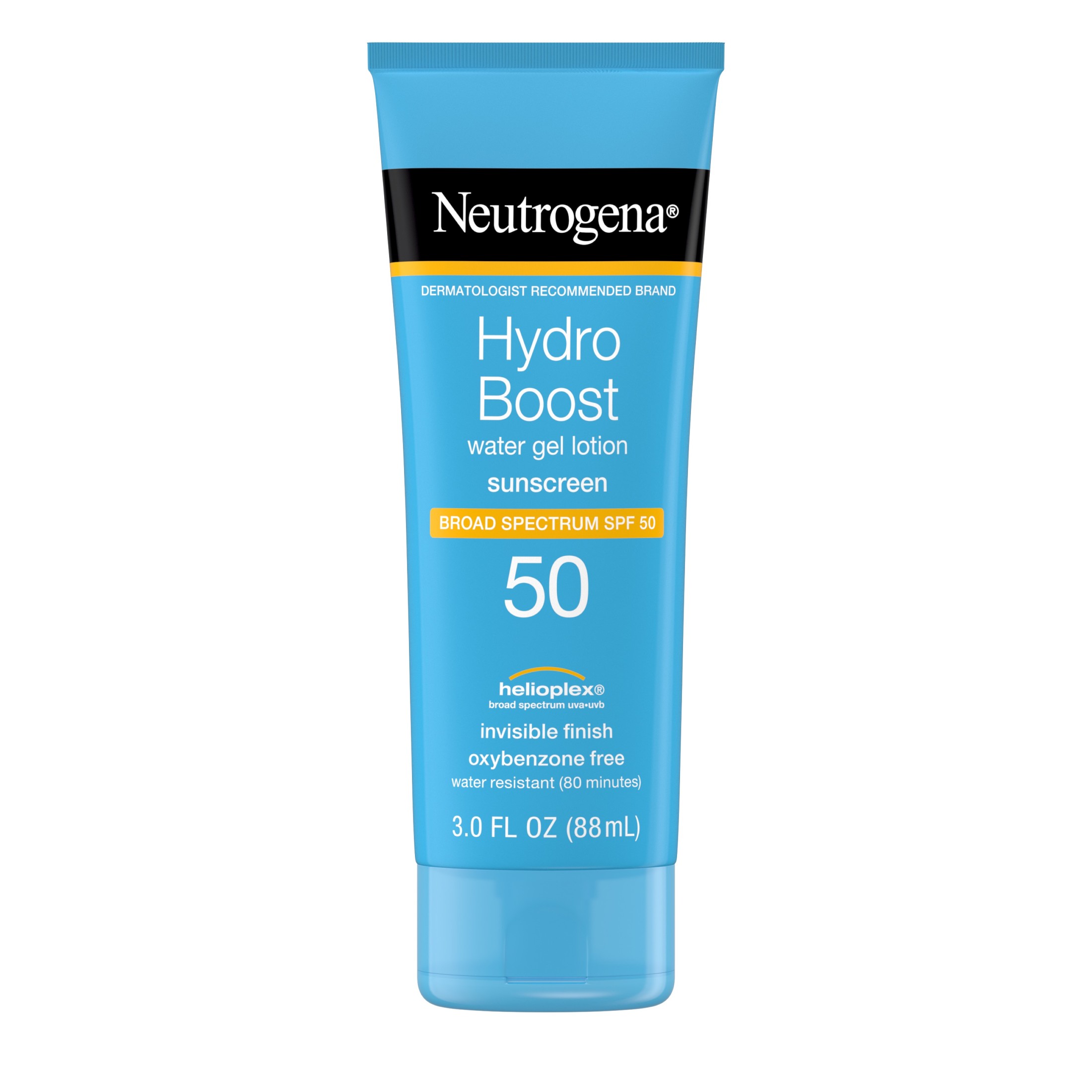 Neutrogena Hydro Boost Moisturizing Gel Sunscreen Lotion for Face and Body, SPF 50, 3 oz - image 1 of 7