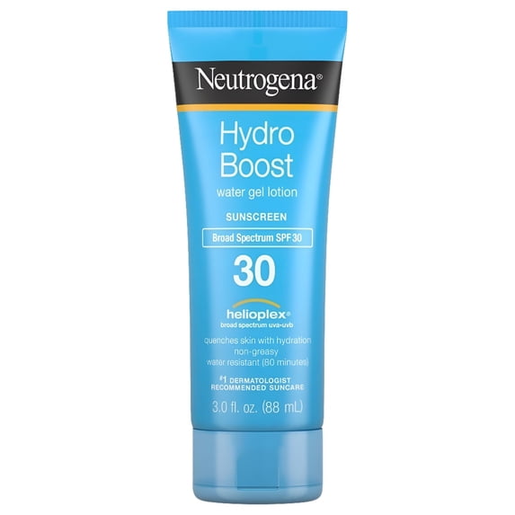 Neutrogena Hydro Boost, Moisturizing Sunscreen Lotion SPF 30, 3 oz, 3-Pack