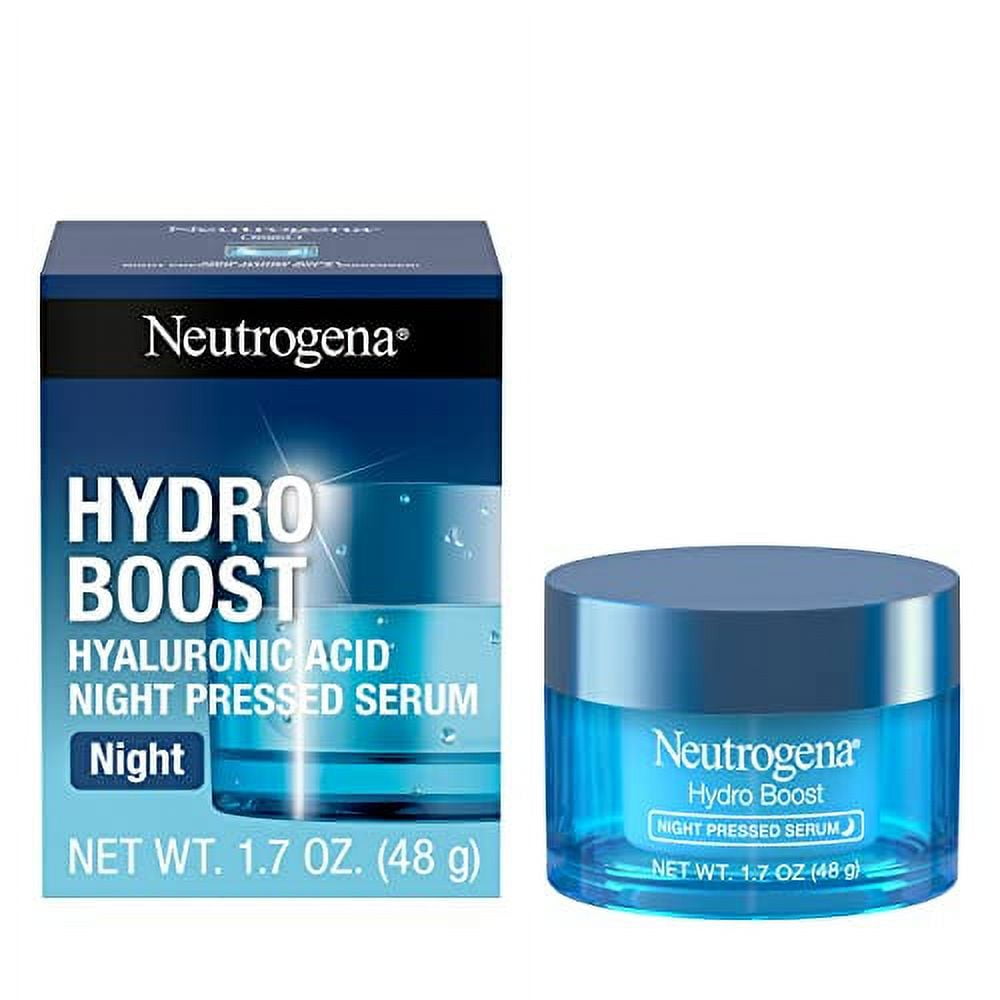 Neutrogena Hydro Boost Night Cream Hyaluronic Acid Serum For Dry Skin 17 Oz Oil Free Non 3071