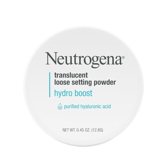 Neutrogena Hydro Boost Translucent Loose Face Setting Powder, Face Makeup .44 oz