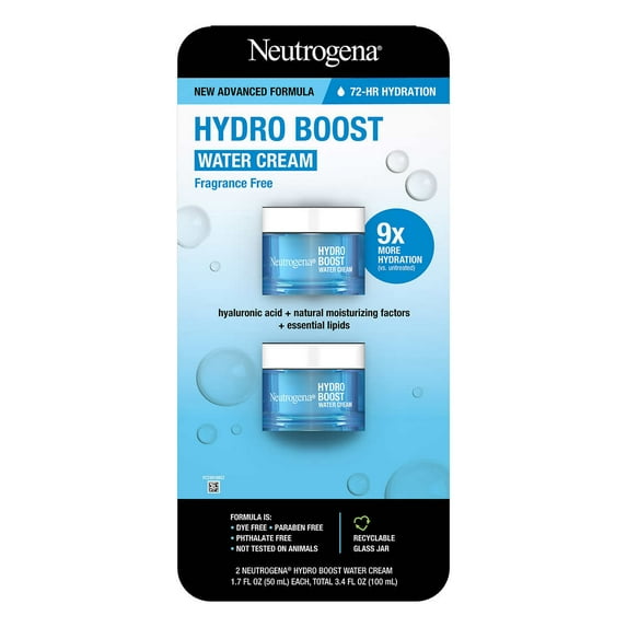 Neutrogena Hydro Boost Water Cream 1.7 Ounce (Pack of 2)