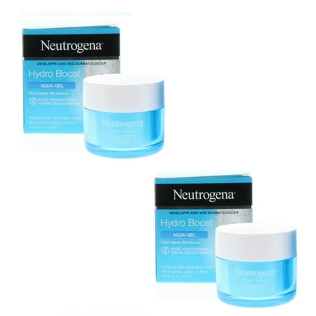 Neutrogena Hydro Boost Water Gel 50ml 2 Pack Hyaluronic Acid Moisturizer