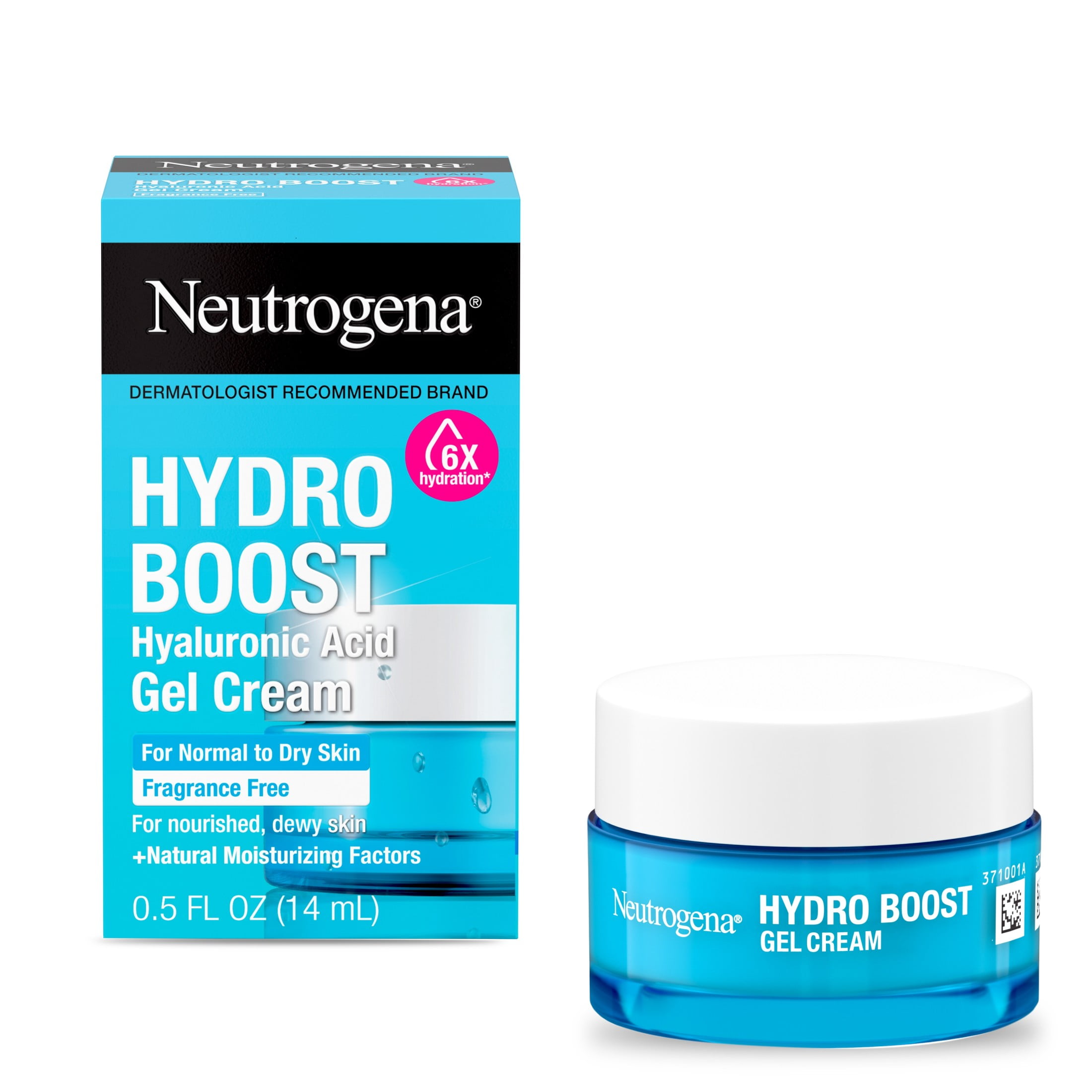 Neutrogena Hydro Boost Hyaluronic Acid Gel Cream, 0.5 fl. oz