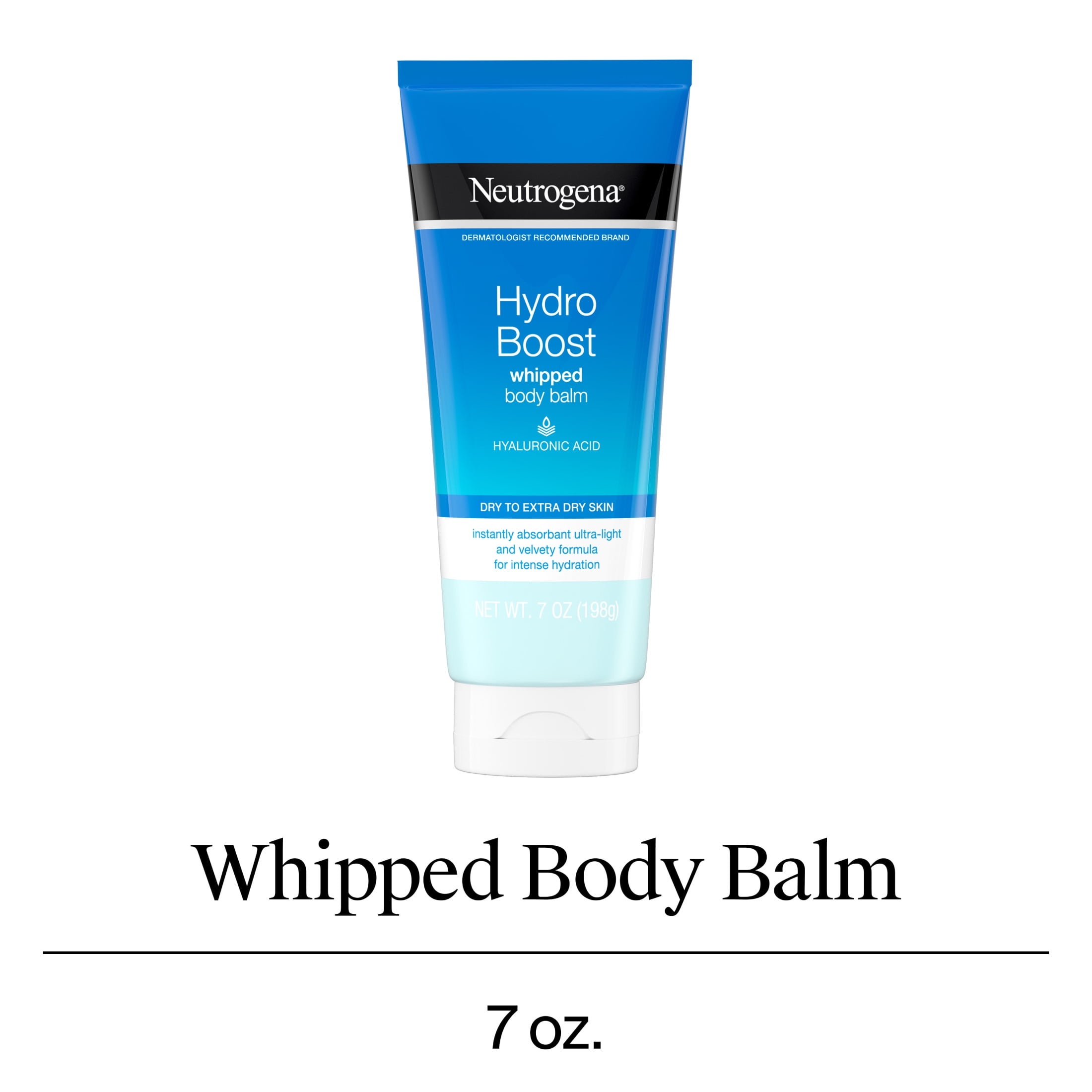 Neutrogena Hydro Boost Whipped Body Balm, Deep Moisturizer for Dry