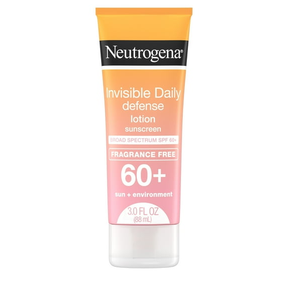 Neutrogena - Sunscreen -INVISIBLE DAILY DEFENSE LOTION - SPF 60+ - 3.0 fl oz 
(88ml)