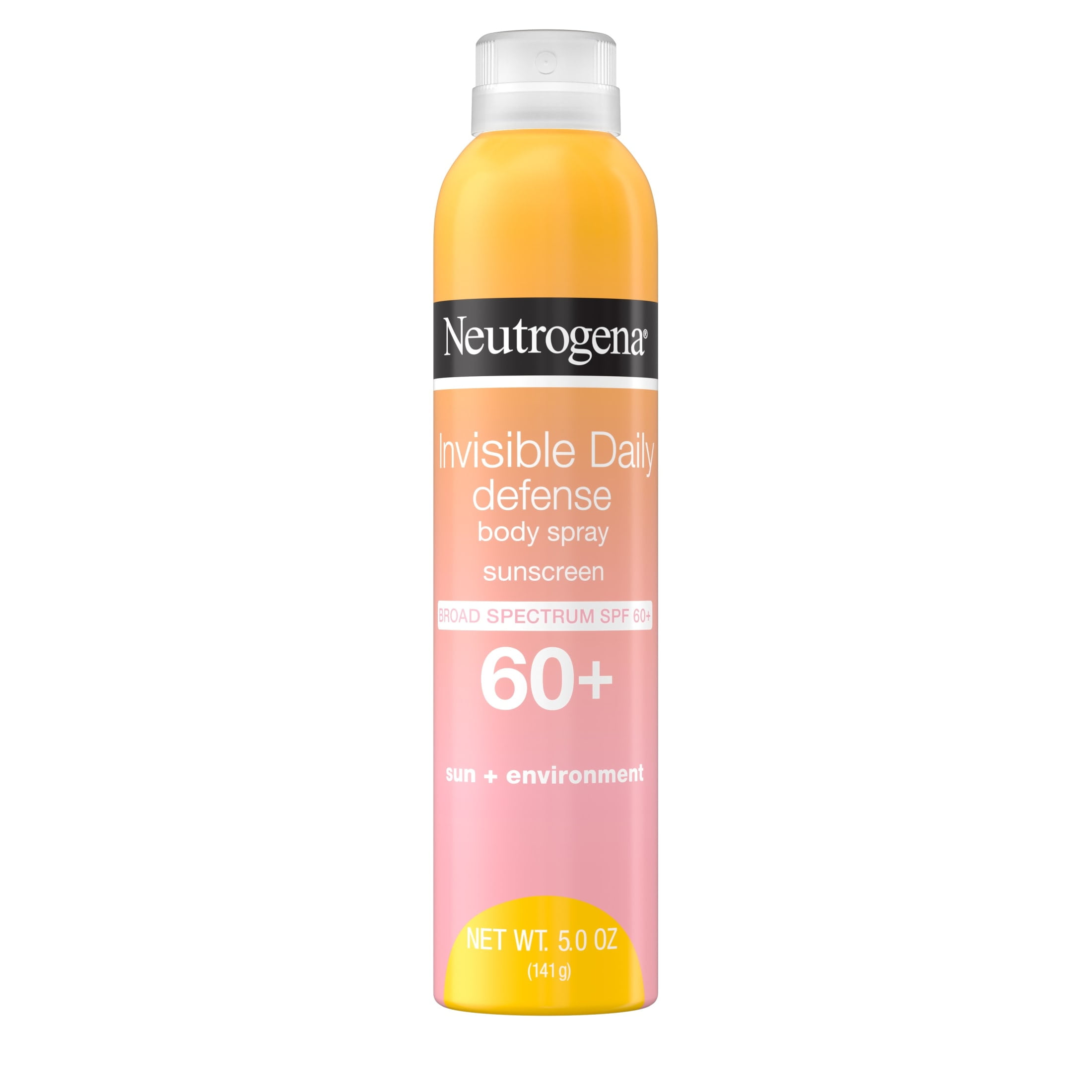 Neutrogena Invisible Daily Defense Travel Sunscreen Spray, SPF 60, 5 fl oz
