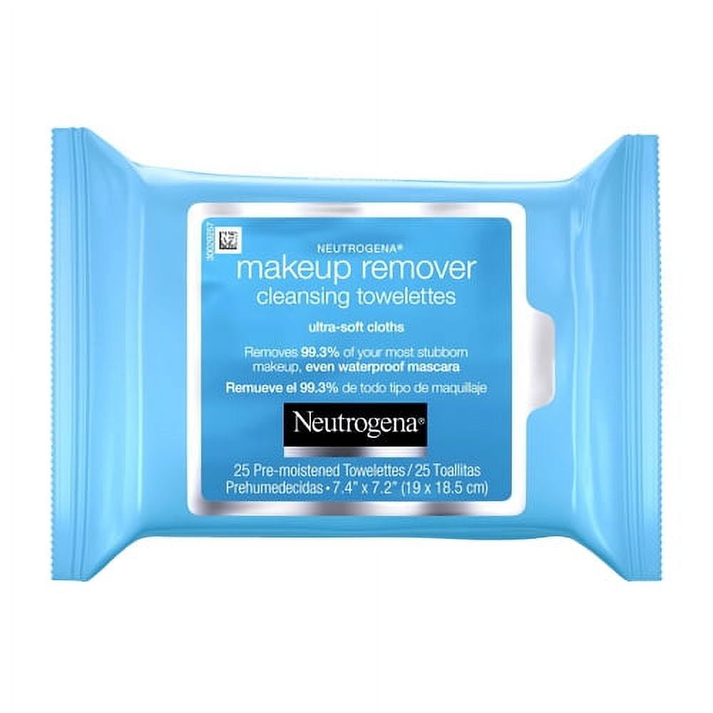 Neutrogena MakeUp Remover Cleansing Towelettes 25 Ea, 2 Pack