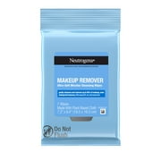 Neutrogena Makeup Remover Cleansing Towelettes, Face Makeup Wipes, Travel Pack, 7 Count