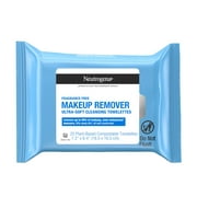 Neutrogena Makeup Remover Wipes & Face Cleansing Towelettes, Fragrance-Free, 25 Count