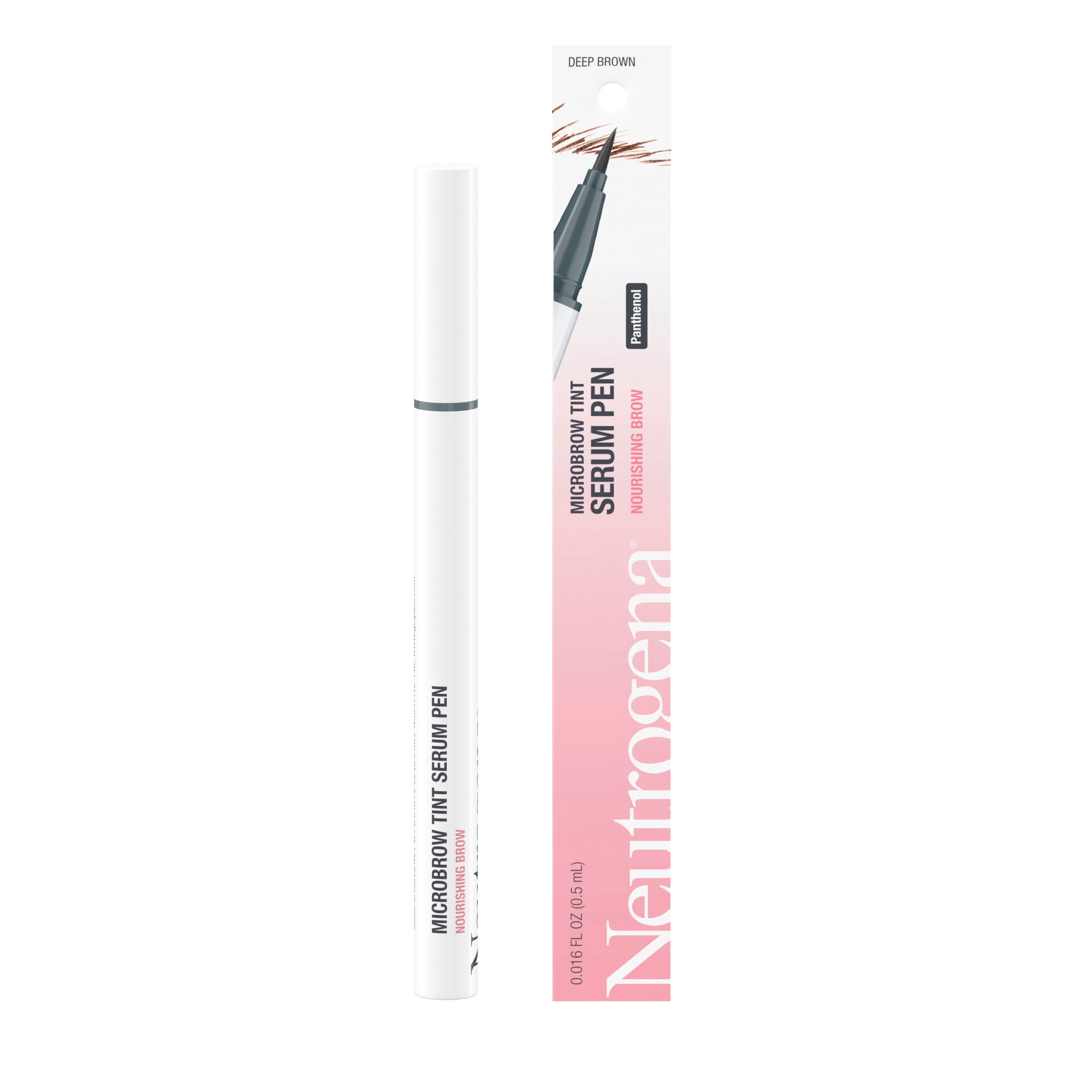 Neutrogena Microbrow Tint Serum Pen, Deep Brown, 0.016 fl. oz