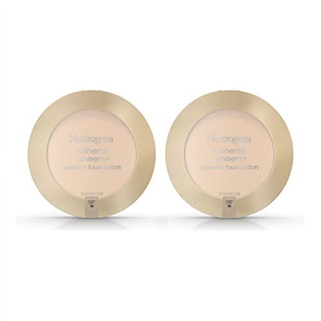 Neutrogena Mineral Sheers Compact Powder Foundation, Lightweight & Oil