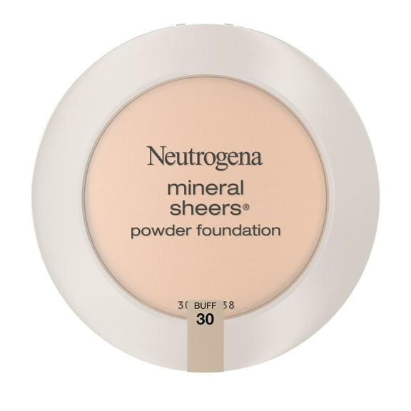 Neutrogena Mineral Sheers Oil-Free Powder Foundation, Buff 30,.34 oz