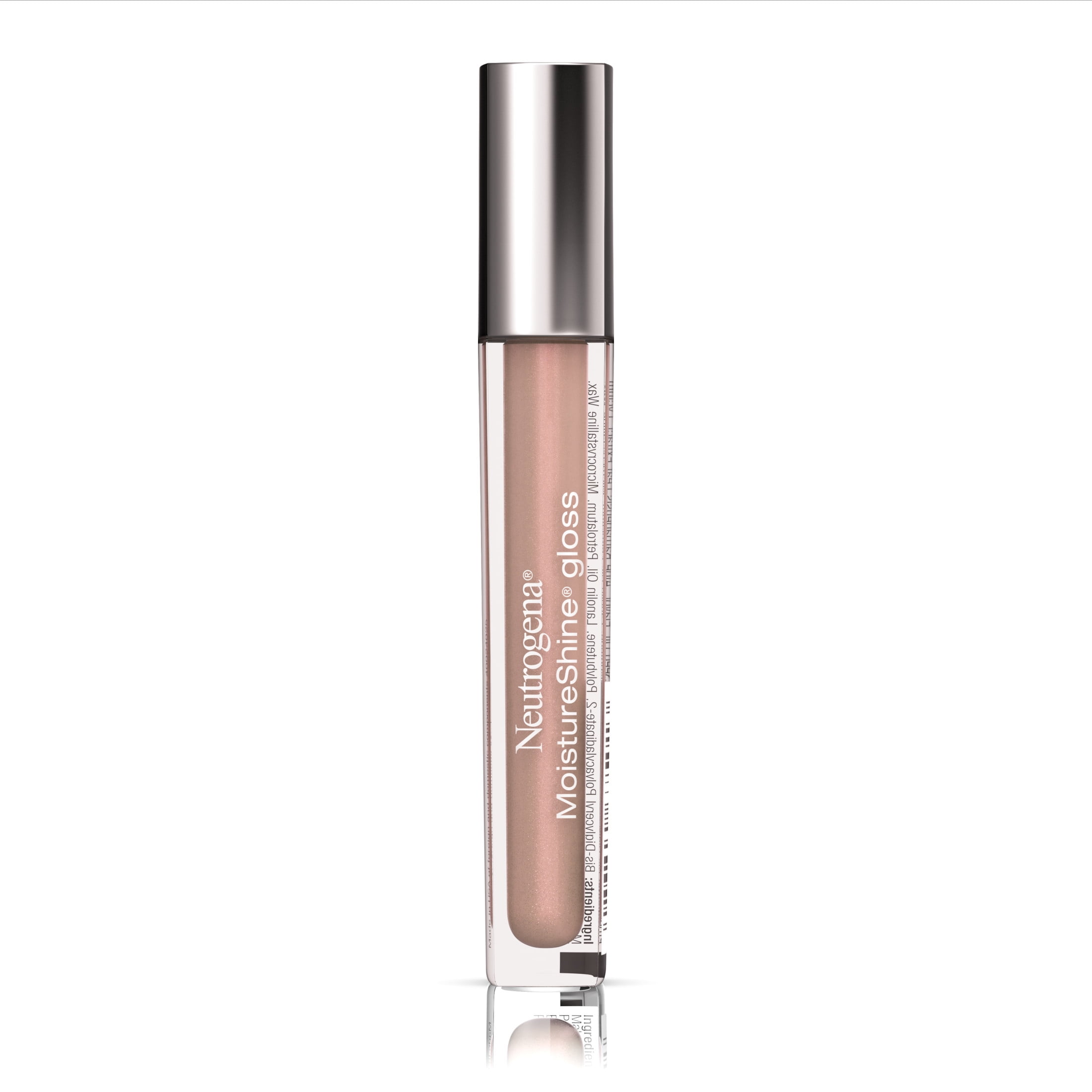 Neutrogena MoistureShine Lip-Moisturizer Gloss, Natural Boost,.12 oz