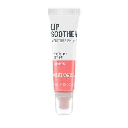 Neutrogena MoistureShine Lip Soother Gloss, SPF 20, Shine 30,. 35 oz