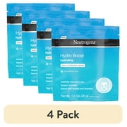(4 pack) Neutrogena Moisturizing Hydro Boost Hydrating Face Mask, 1 oz