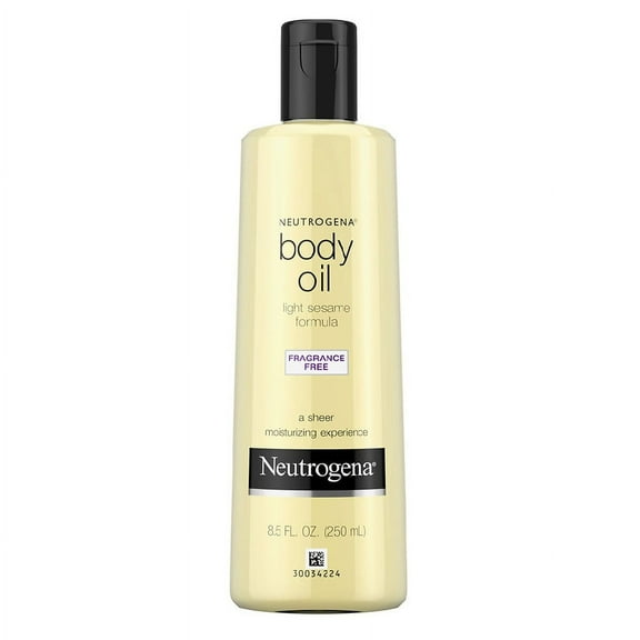 Neutrogena Moisturizing Light Sesame Body Oil Fragrance-Free
