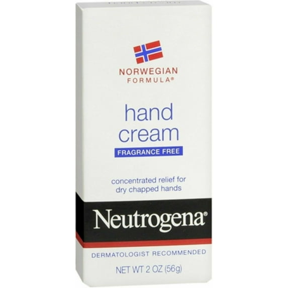 Neutrogena Norwegian Formula Chapped Hand Cream Fragrance-Free 2oz, 12-Pack