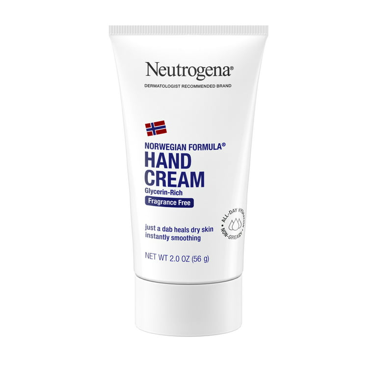 Neutrogena Norwegian Formula Dry Hand and Body Cream, Fragrance-Free Lotion, 2 - Walmart.com