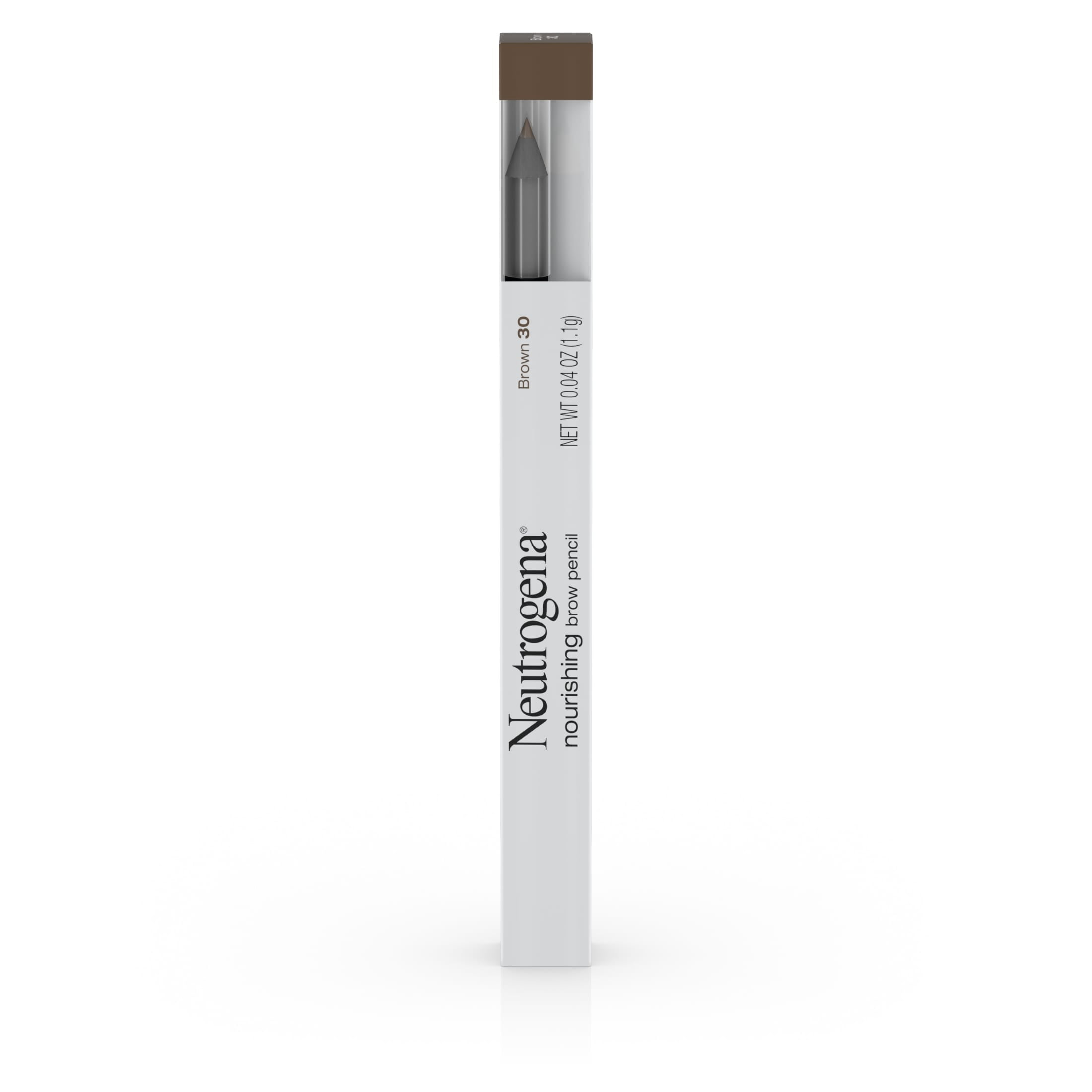 Neutrogena Nourishing Eyebrow Pencil and Brush, Brown 30,.04 oz