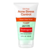 Neutrogena Oil-Free Acne Face Wash, Exfoliating Face Scrub & Treatment, 4.2 fl oz