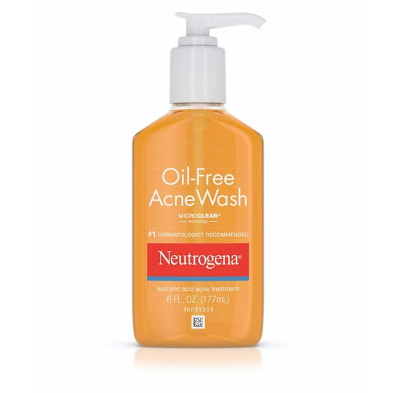 Neutrogena Oil Free Acne Wash 6 Oz.