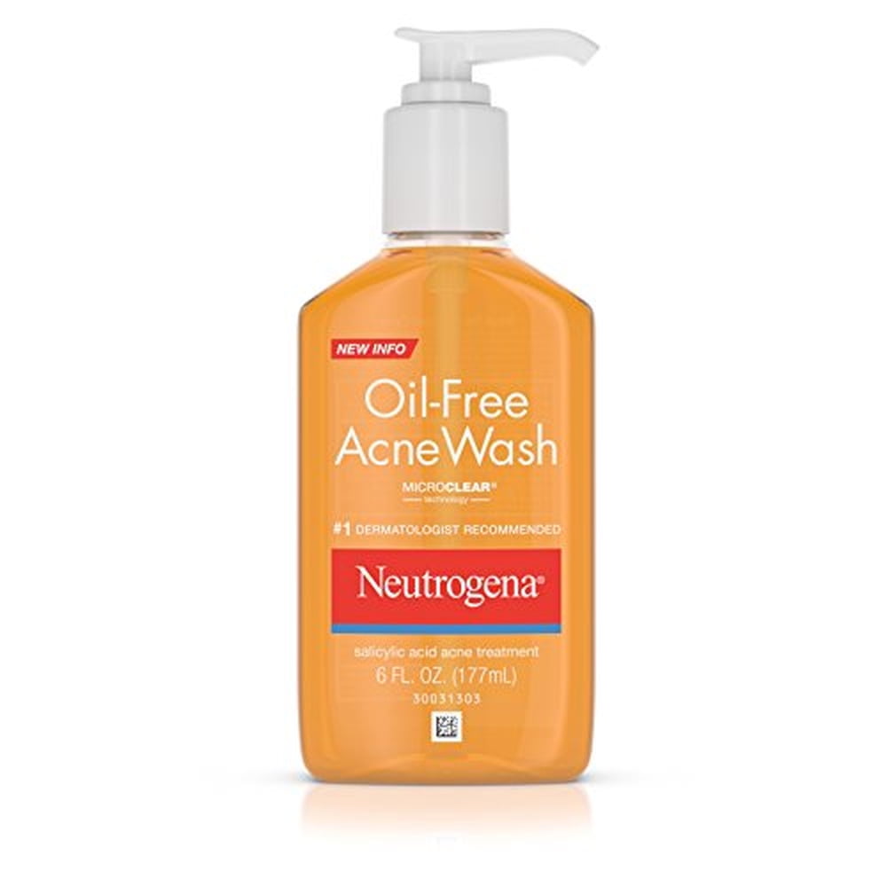 Neutrogena Oil-Free Acne Wash 6 oz (Pack of 6)