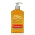 thumbnail image 1 of Neutrogena Oil-Free Acne Wash Cleanser Pump Salicylic Acid Acne Treatment - 9.1 Oz, 3 Pack, 1 of 1
