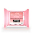 thumbnail image 1 of Neutrogena Oil-Free Cleansing Wipes Pink Grapefruit, Acne Prone Skin, 25ct, 1 of 4
