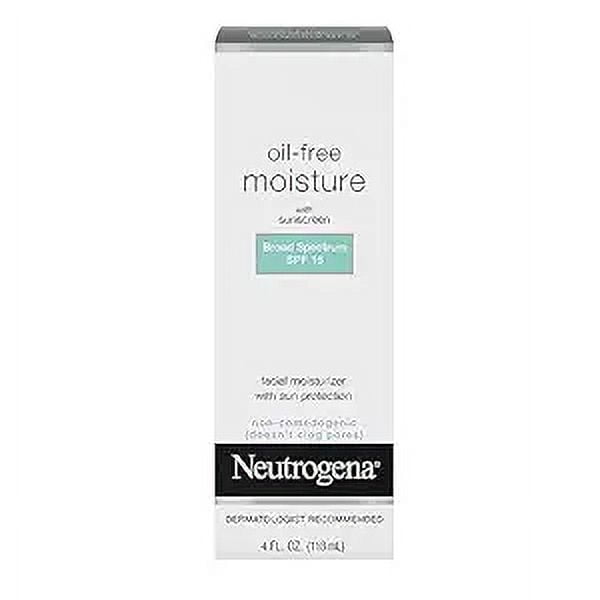 Neutrogena OilFree Face Lotion Daily Moisture Care, SPF 15 Sunscreen