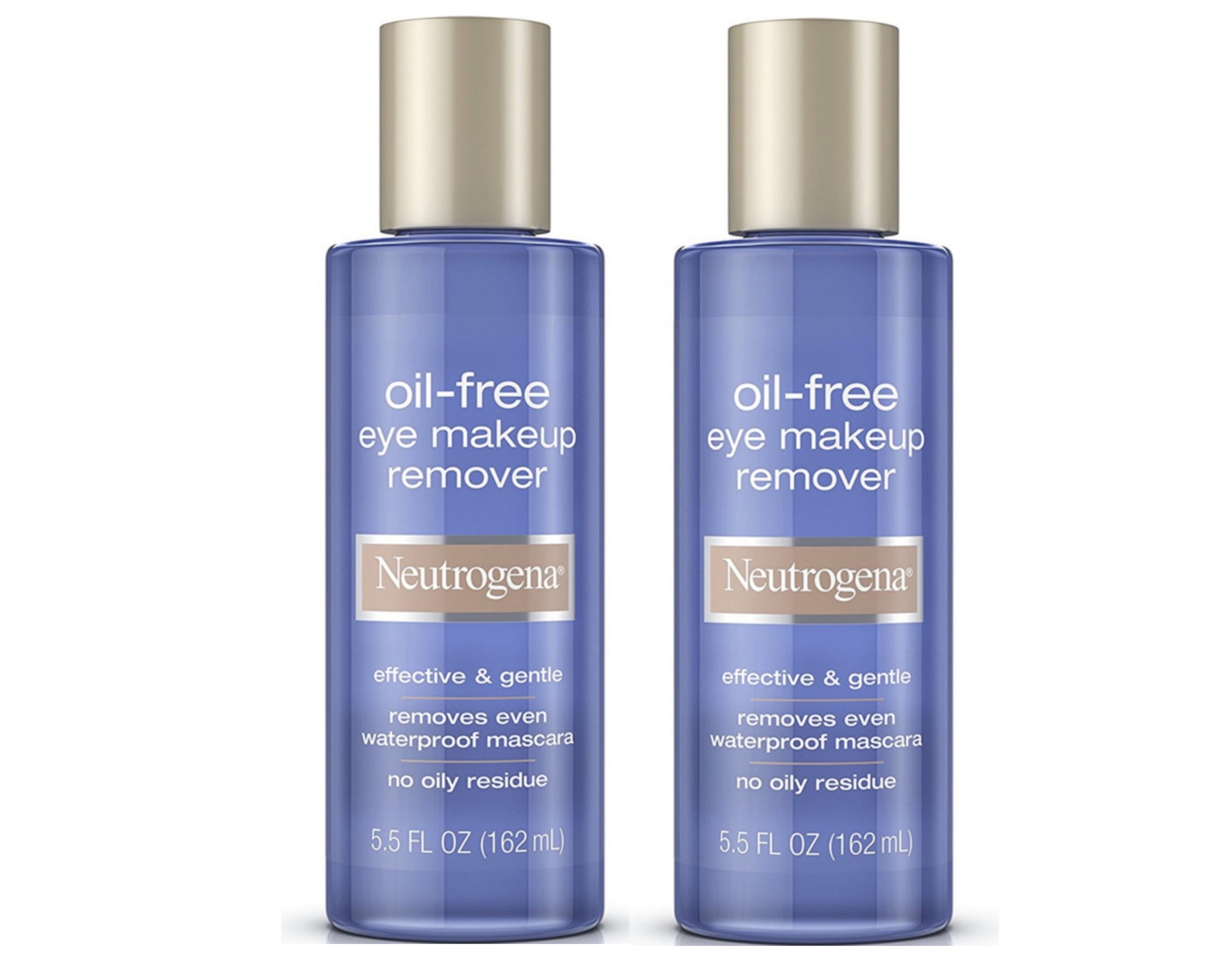 Neutrogena OilFree Eye Makeup Remover 5.50 oz (Pack of 2)