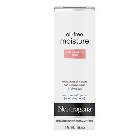 Neutrogena Oil Free Face Moisturizer for Combination Skin, 4 fl. oz