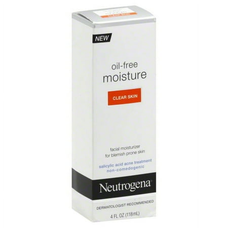 Neutrogena Oil-Free Facial Moisturizer for Sensitive Skin Types - 4 Fl Ounce