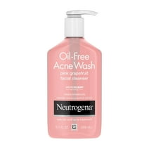 Neutrogena Oil-Free Pink Grapefruit Acne Facial Cleanser, 9.1 fl. oz