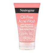Neutrogena Oil-Free Pink Grapefruit Acne Wash Face Scrub, 2 fl. oz