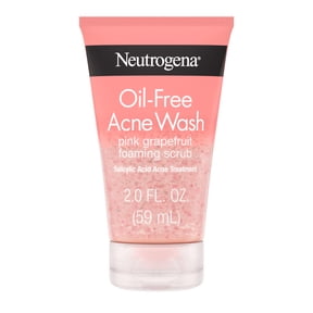 Neutrogena Oil-Free Pink Grapefruit Acne Wash Face Scrub, 2 fl. oz