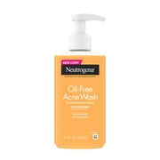 Neutrogena Oil-Free Acne Face Wash, Salicylic Acid Facial Cleanser & Acne Treatment, 9.1 fl oz