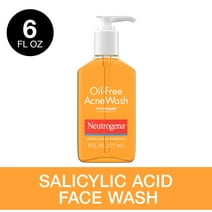 Neutrogena Oil-Free Salicylic Acid Acne Fighting Face Wash, 6 fl. oz