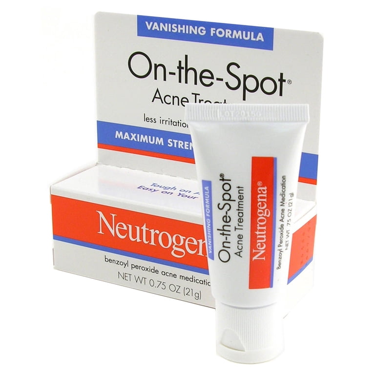 Neutrogena On the Spot Acne Treatment, 0.75 oz, 2.5% Benzoyl