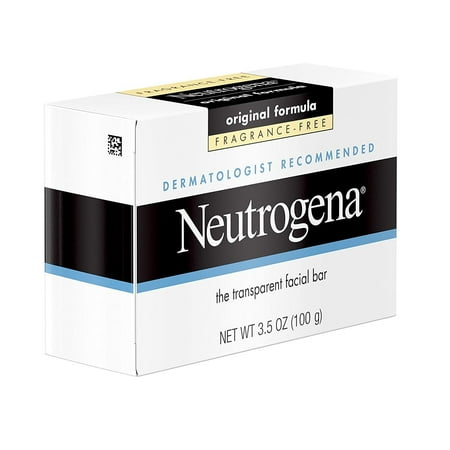 Neutrogena Original Fragrance-Free Cleansing Gentle Face Wash 3.5 oz,6-Pack