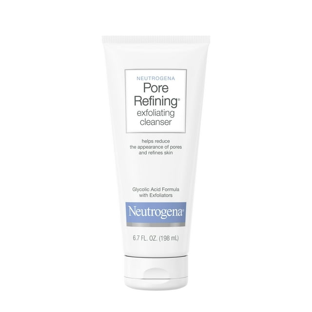 Neutrogena Pore Refining Exfoliating Daily Facial Cleanser, 6.7 fl. oz