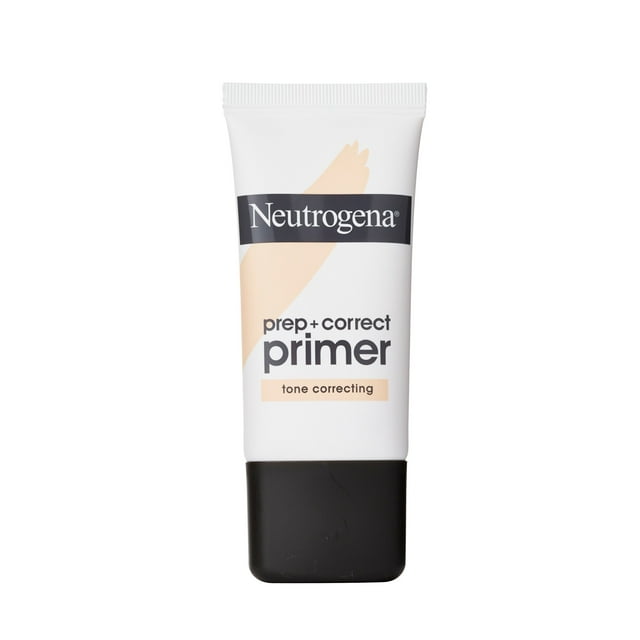 Neutrogena Prep + Correct Peach Face Primer for Even Skin Tone, 1.0 oz