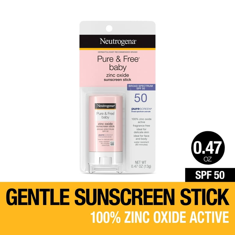Neutrogena Water Babies Sunscreen Stick Neutrogena Pure Free