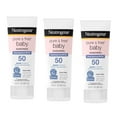 thumbnail image 1 of Neutrogena Pure & Free Baby Sunscreen Lotion SPF 50 3 oz (Pack of 3), 1 of 6