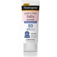 thumbnail image 1 of Neutrogena Pure & Free Baby Sunscreen Lotion SPF 50 3 oz (Pack of 6), 1 of 3